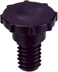 R172224X Drain Vent Black - INGROUND CARTRIDGE